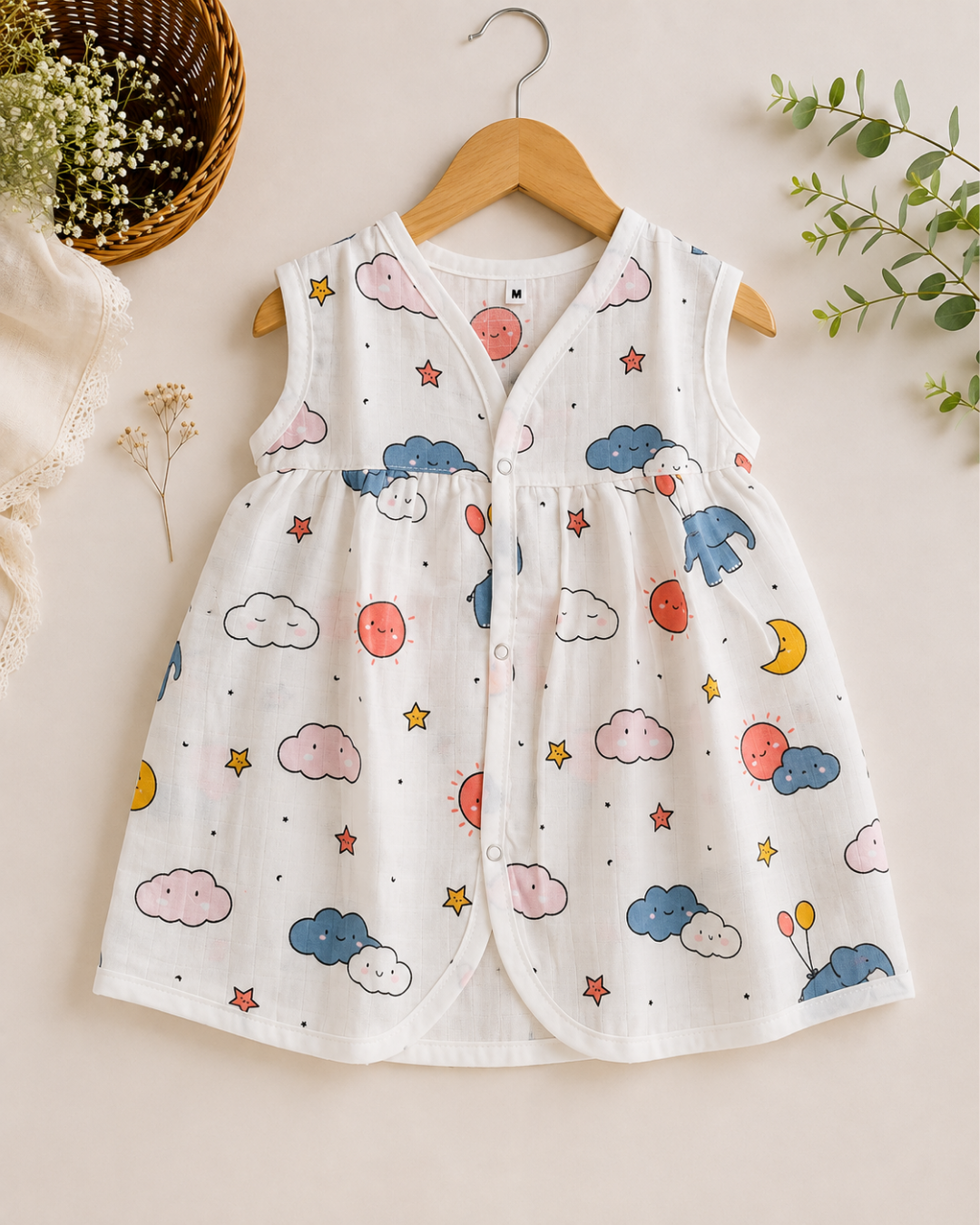 Muslin Frocks-Elephant