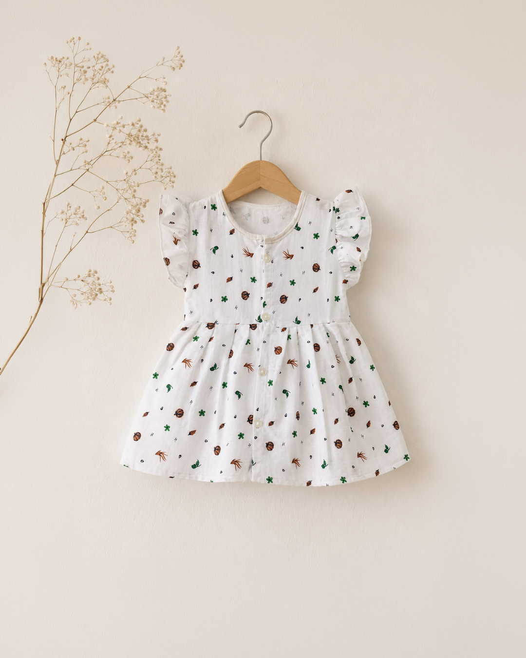 Muslin Frocks -Casual- 6-12 Months