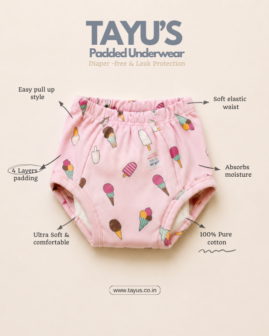 Cotton Padded Underwear – Comfy Fit