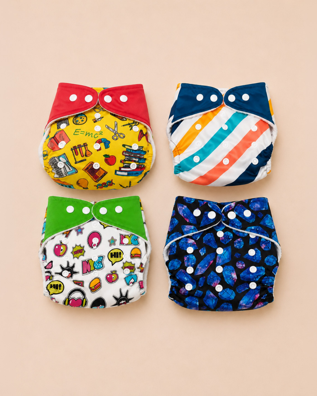 Cotton Cloth Diaper Printed (PO4)