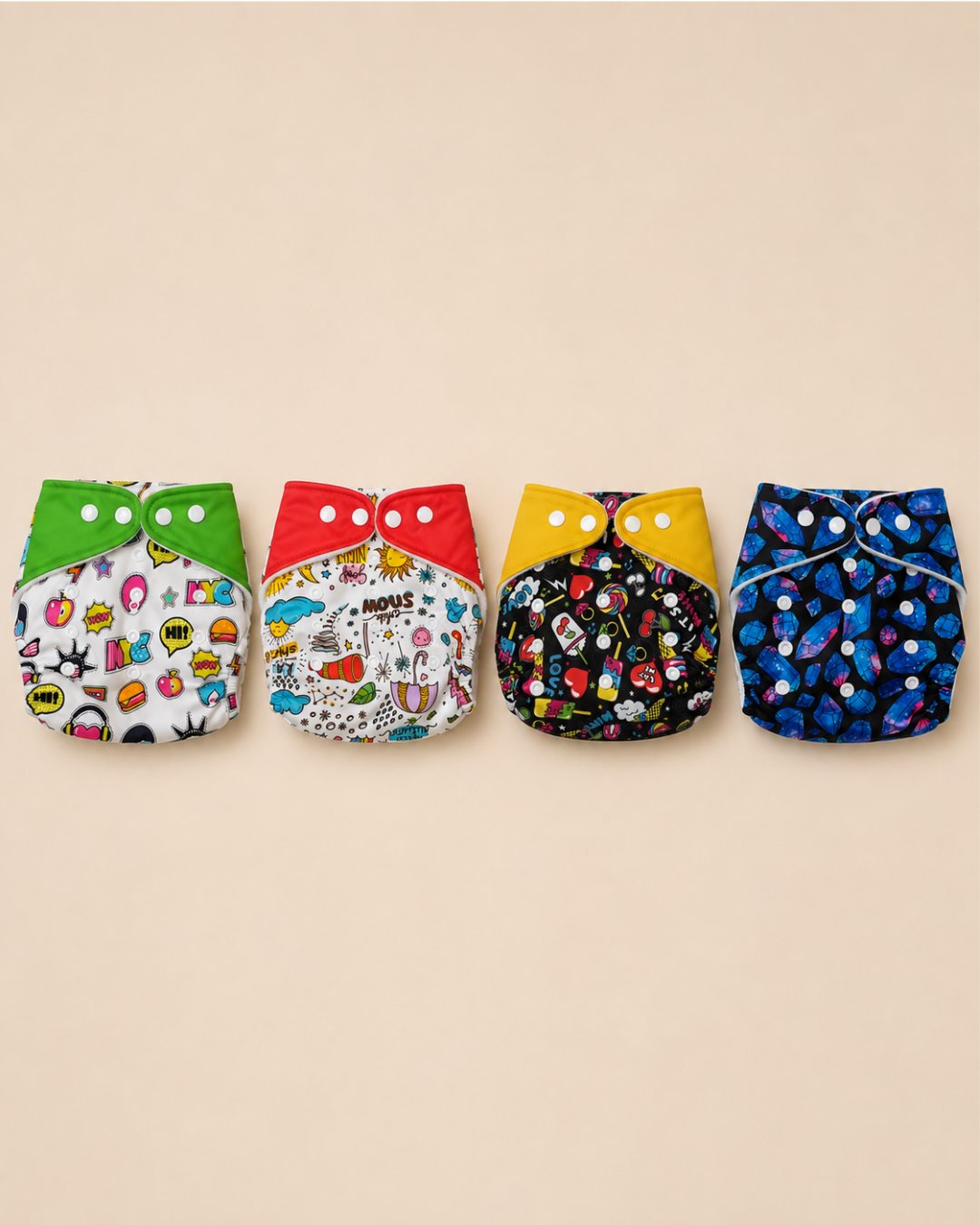 Cotton Cloth Diaper Printed (PO4)