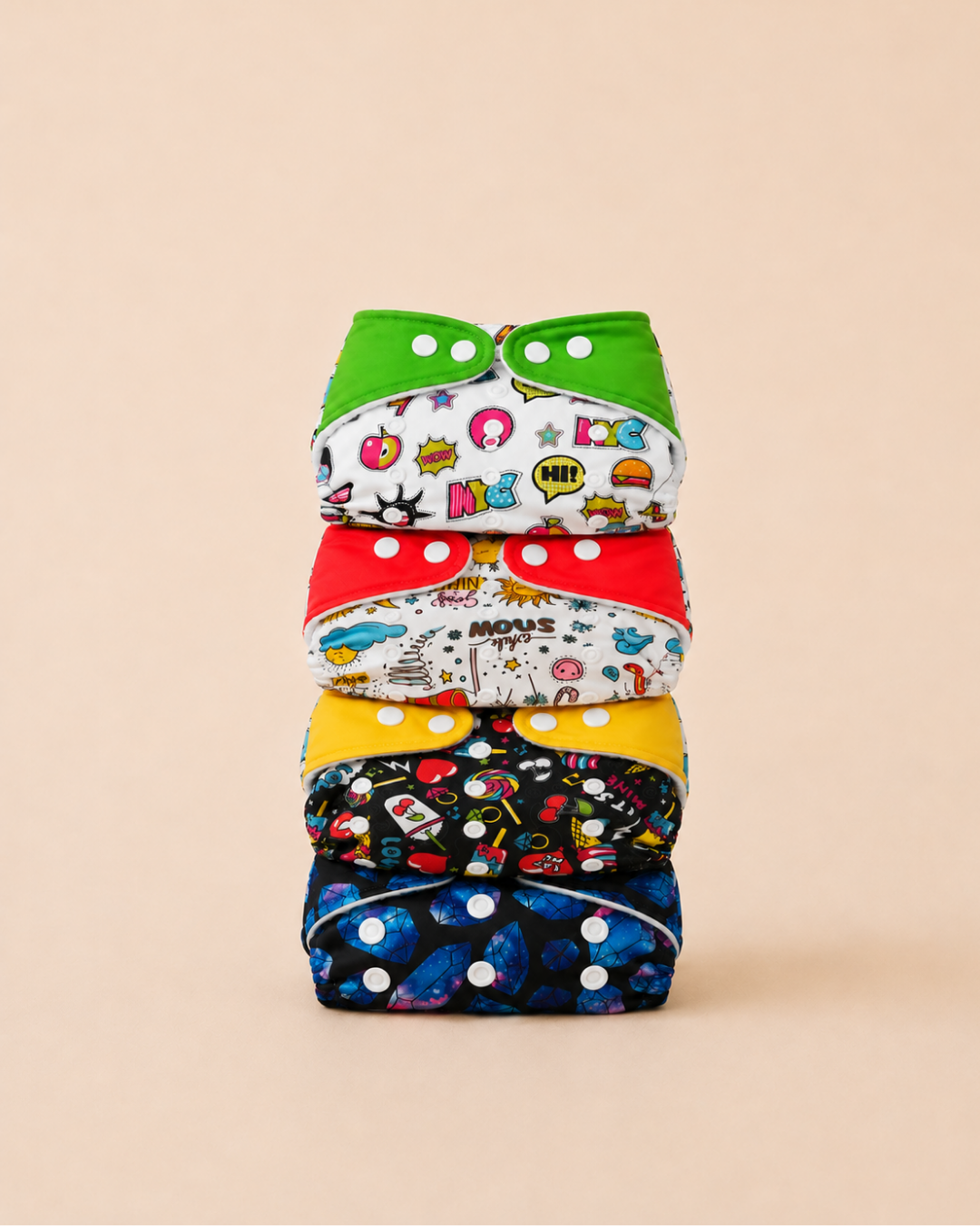 Cotton Cloth Diaper Printed (PO4)