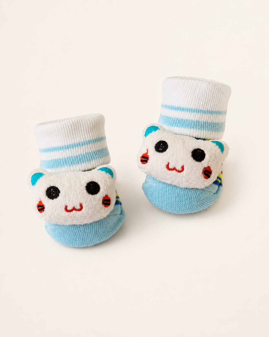 Cotton Cute Booties Set/Socks(0-1 Year)