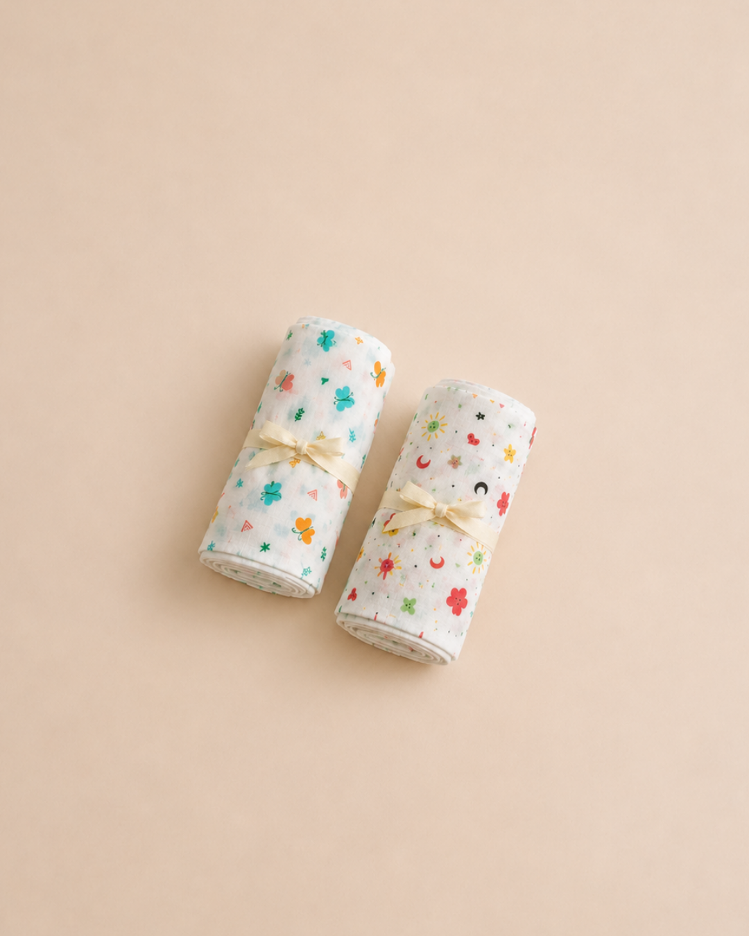Muslin Bath Towel Combo