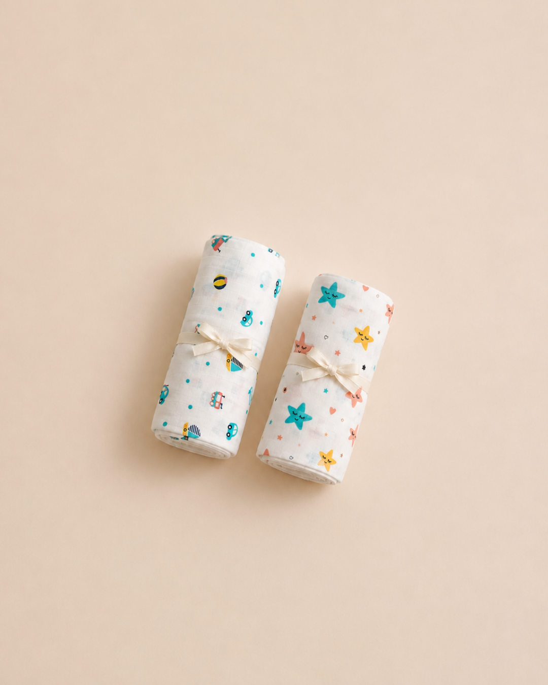 Muslin Bath Towel Combo
