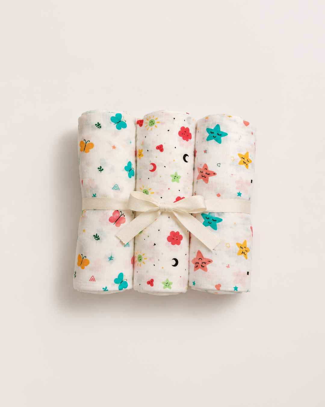 Muslin Bath Towel Combo