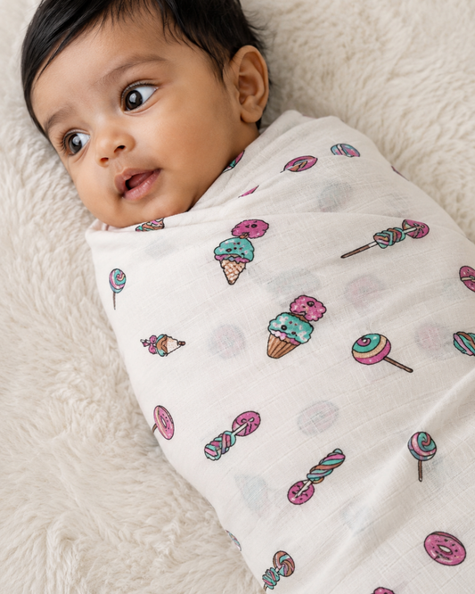 Muslin Swaddles Lollipop