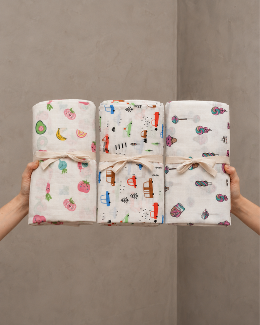 Muslin Swaddle Combo packs
