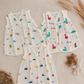 Muslin Frocks Combo-Pack of 3