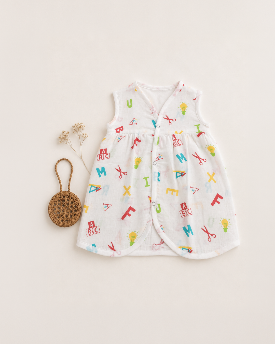 Muslin Frocks -Alphabet
