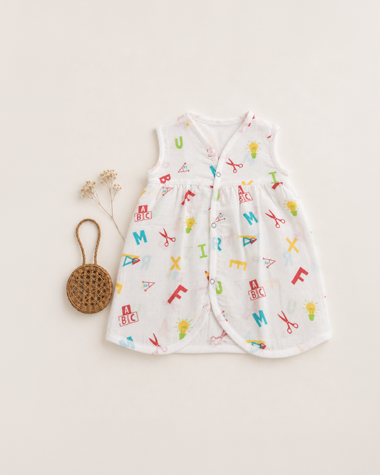 Muslin Frocks -Alphabet