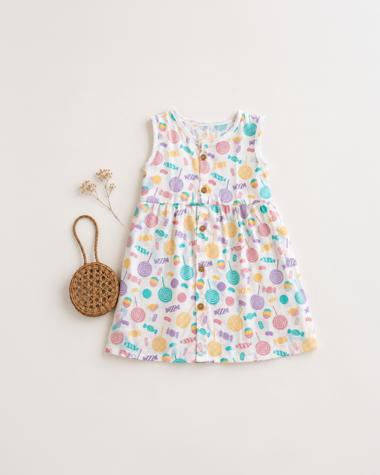 Muslin Frocks-12-18 Months