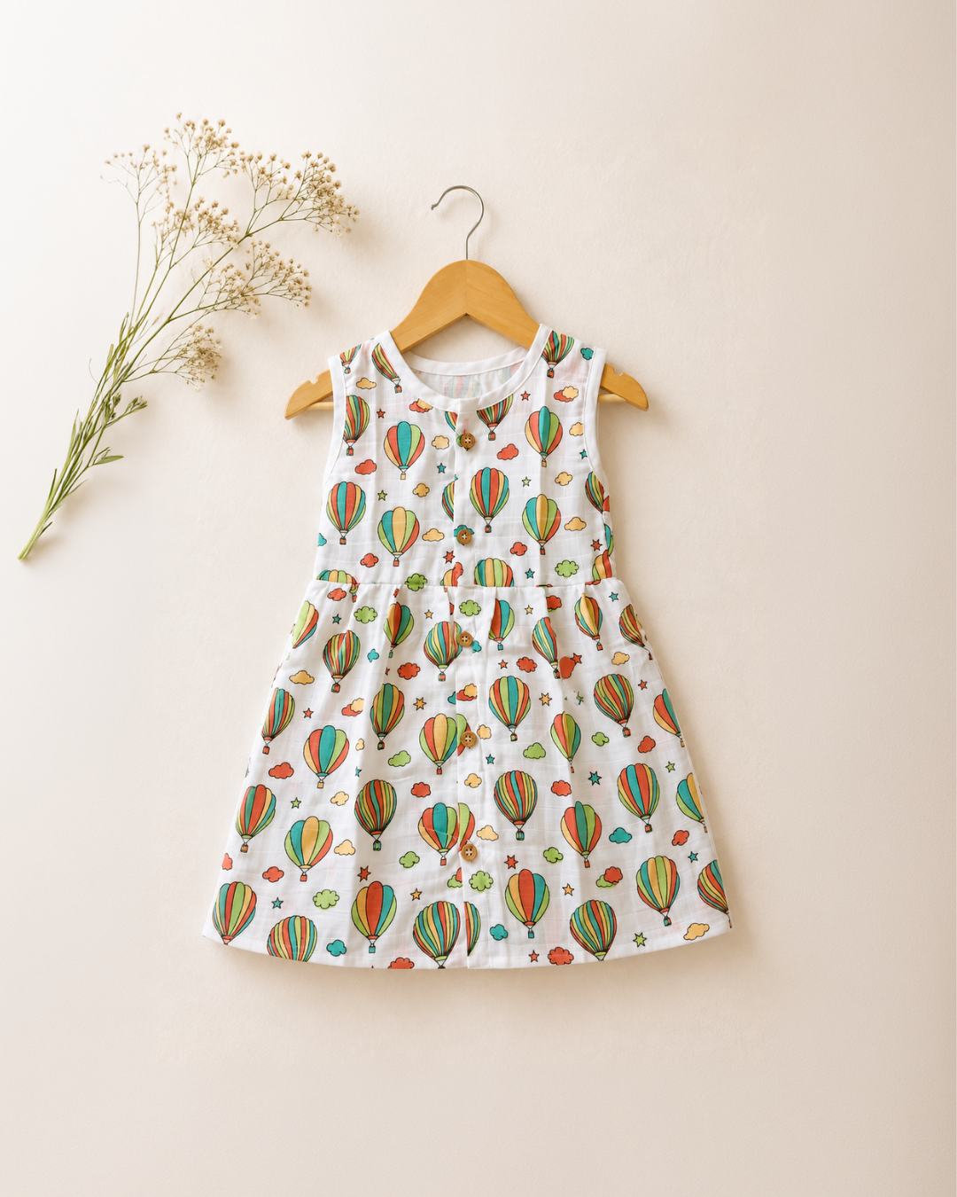 Muslin Frocks-12-18 Months