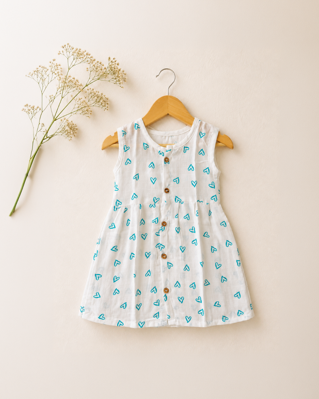 Muslin Frocks-12-18 Months