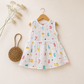 Muslin Frocks Casual-0-3 Months