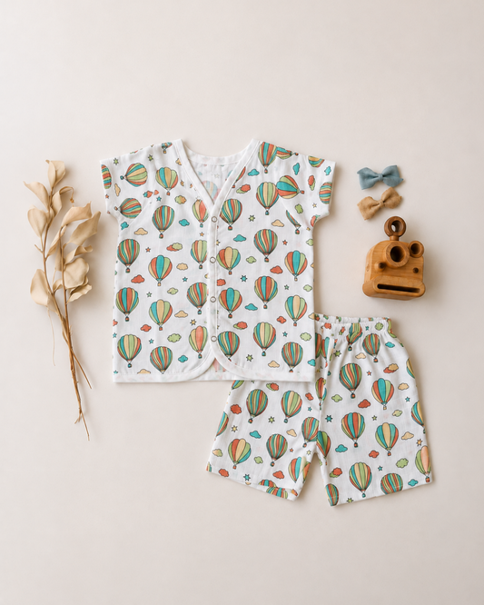 Muslin Jabla sets - Half Sleeve
