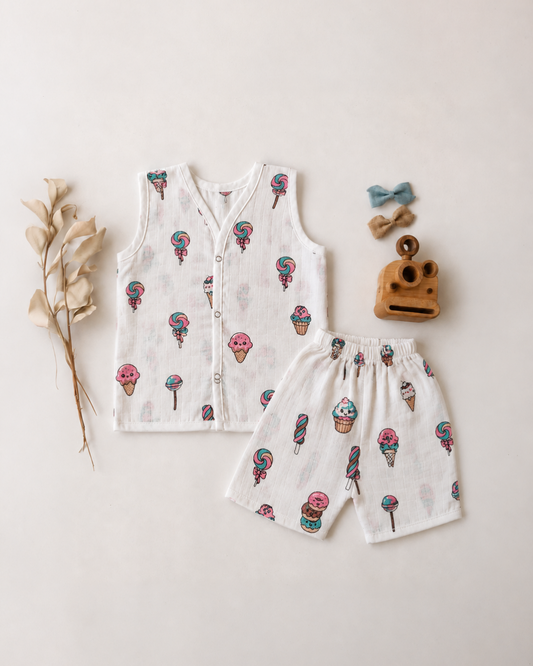 Muslin Jabla sets Lollipop