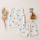 Muslin Jabla sets Butterfly