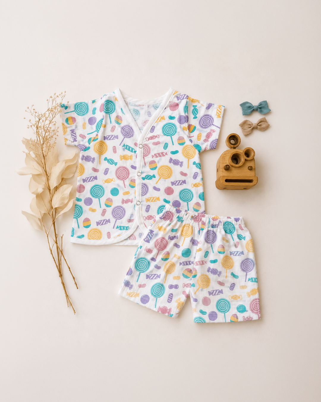 Muslin Jabla sets - Half Sleeve