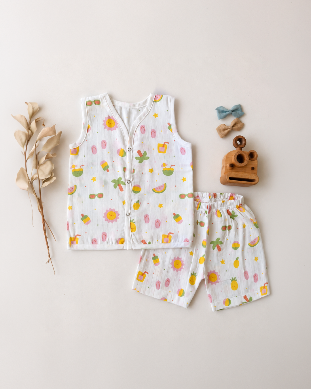Muslin Jabla sets Beach