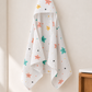 Muslin Double Layer Cap Towel- Star New