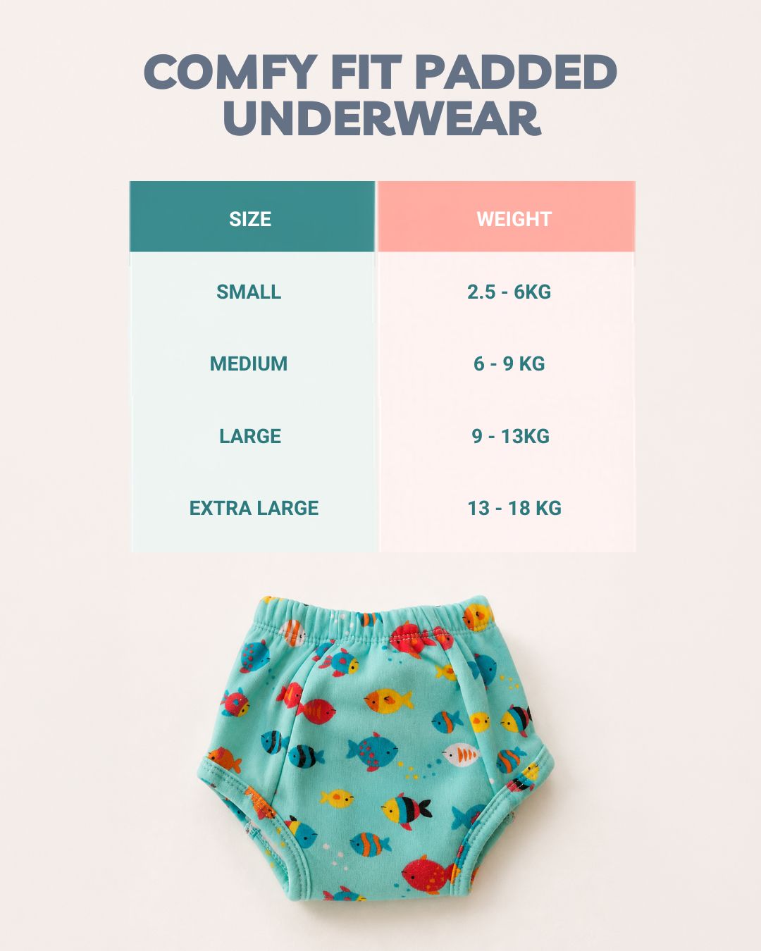 Cotton Padded Underwear – Comfy Fit
