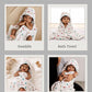 Muslin Cap Towel-Combo