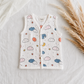 Muslin Button Jabla Elepant