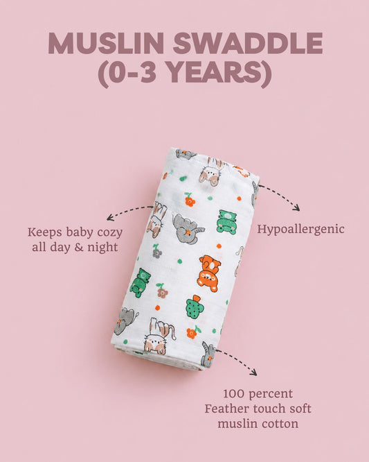 Muslin Swaddles Fire Truck